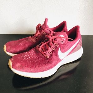 Fuschia Nike Running Shoes